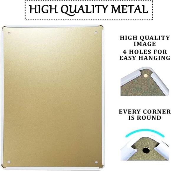 Funny Metal Tin Sign Good Vibes Only Sign Vintage Road Signs Beach Room Decor - Picture 4 of 8